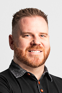 Neil West's Headshot from Dirty Rotten Scoundrels